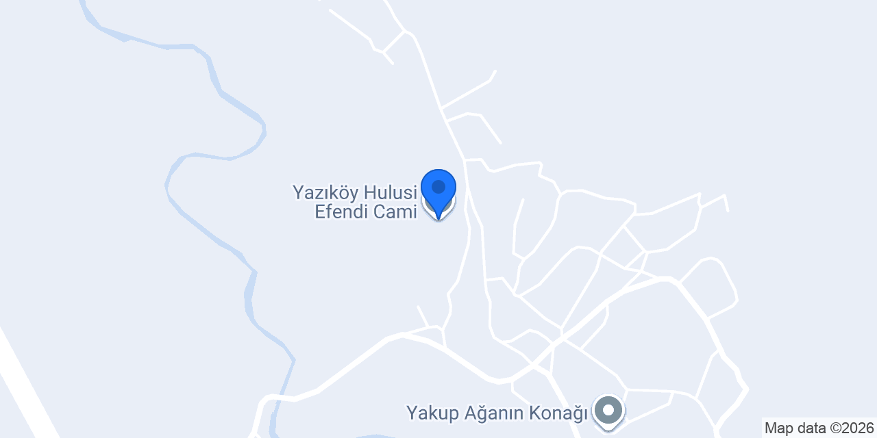 Yazıköy Köyü Muhtarlığı konumu