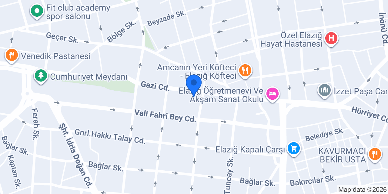 Buhara Kadayıf konumu