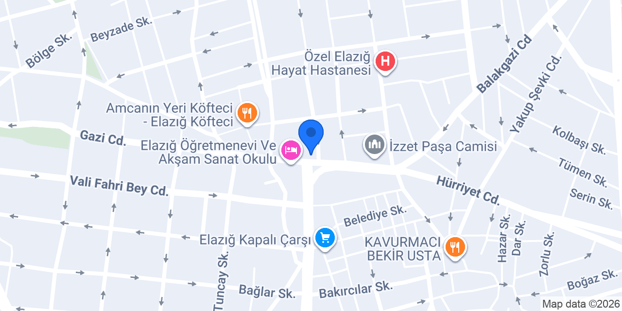 Mektebim Koleji konumu