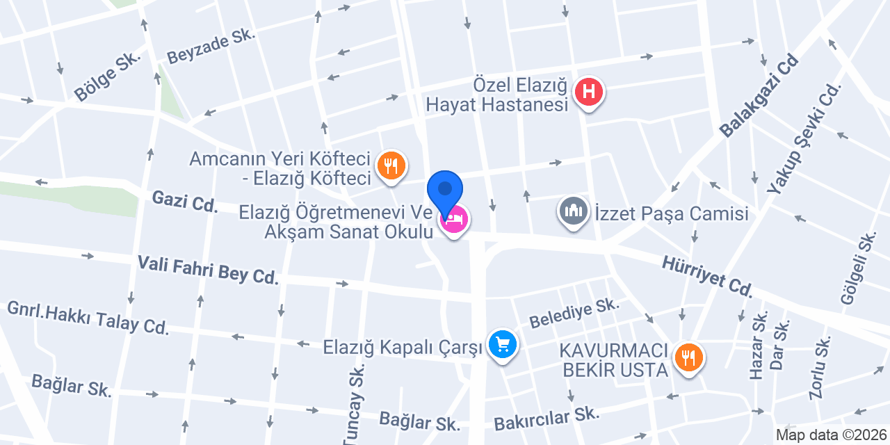 Pınar Köfte konumu