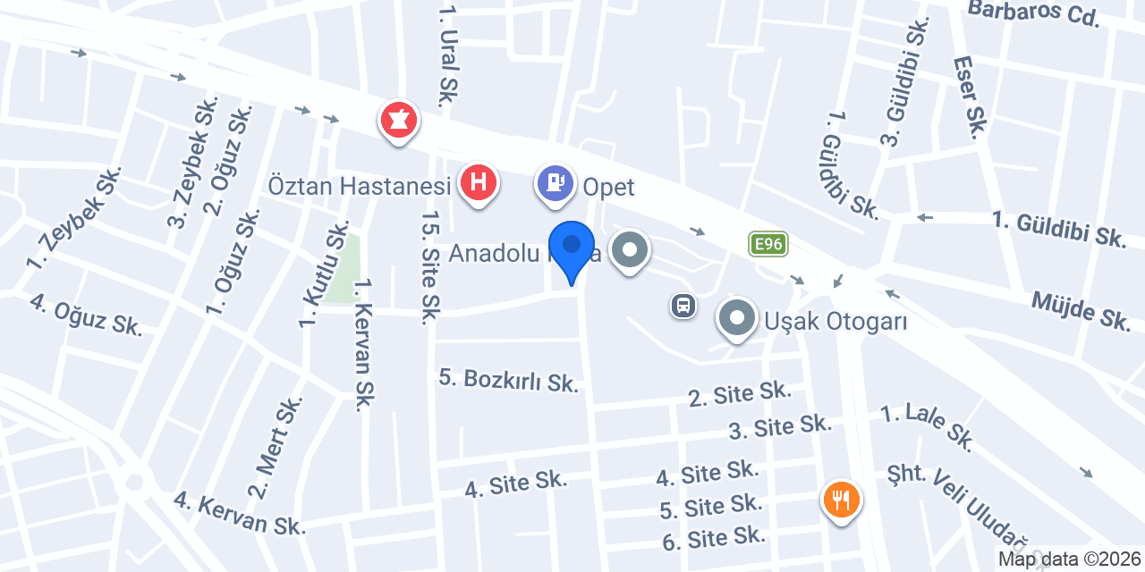 Eşme Lokantası konumu