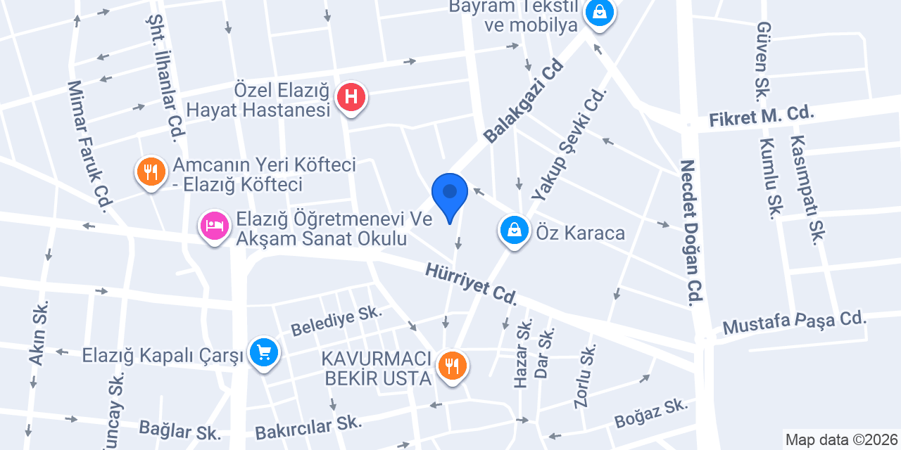 Ulutaş Tekel Bayii konumu