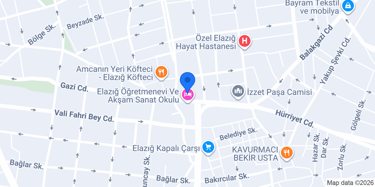 İlker Cömert Eczanesi konumu