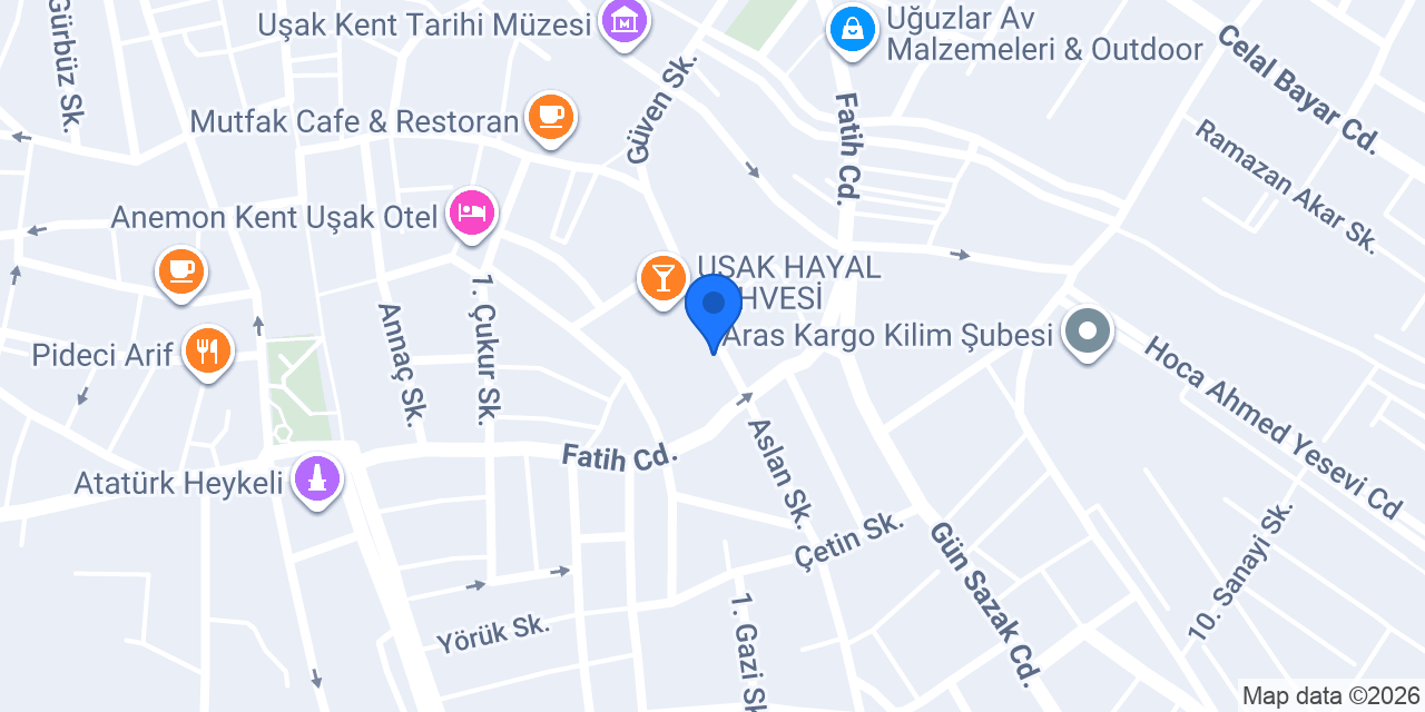 Simgen Toptan Gıda konumu