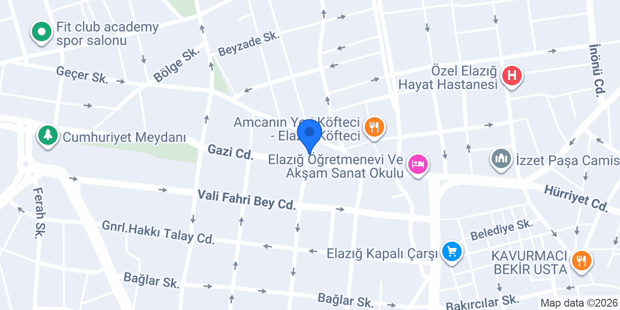 Cadde 23 Oyun Salonu konumu