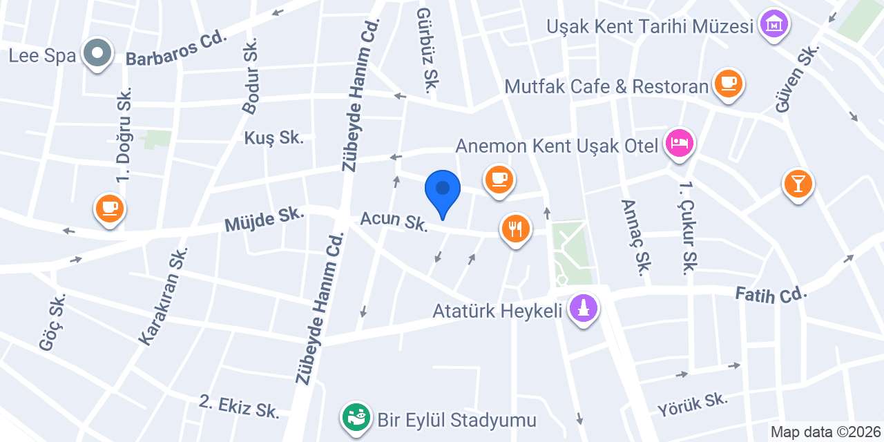 Limit Kurs Uşak konumu
