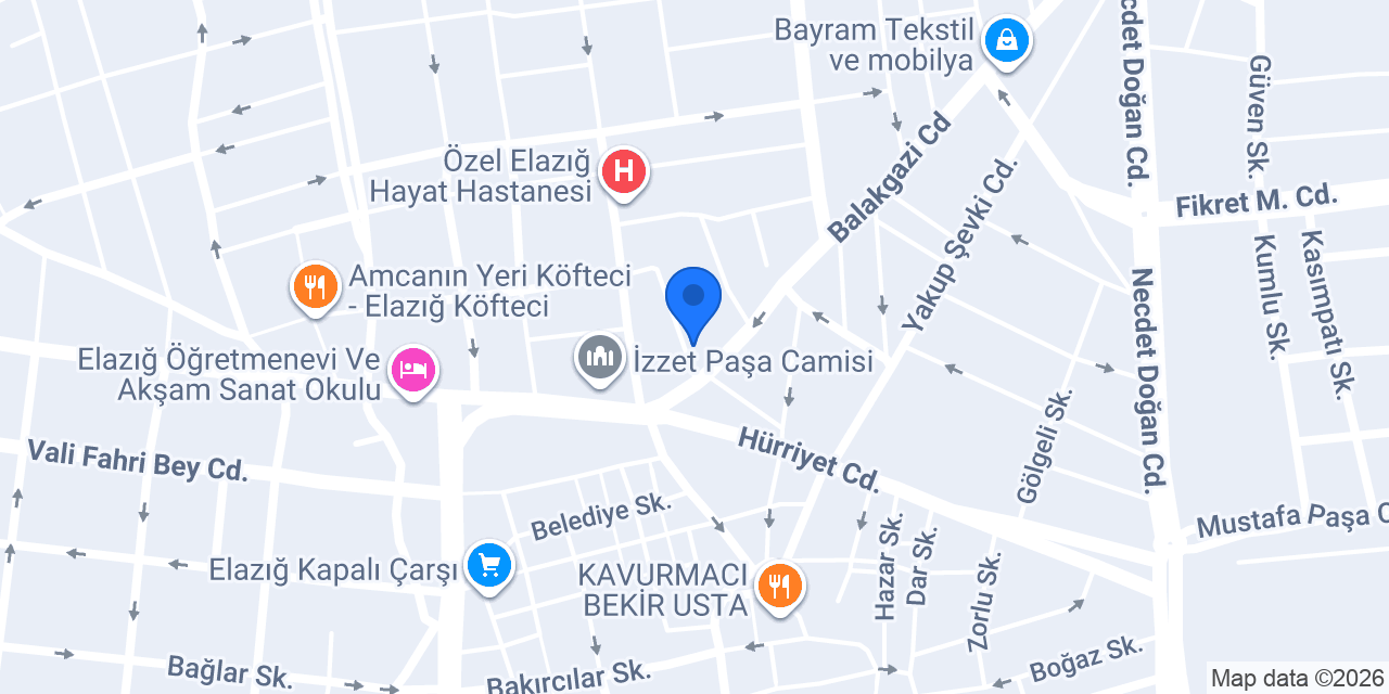 Gür Optik konumu