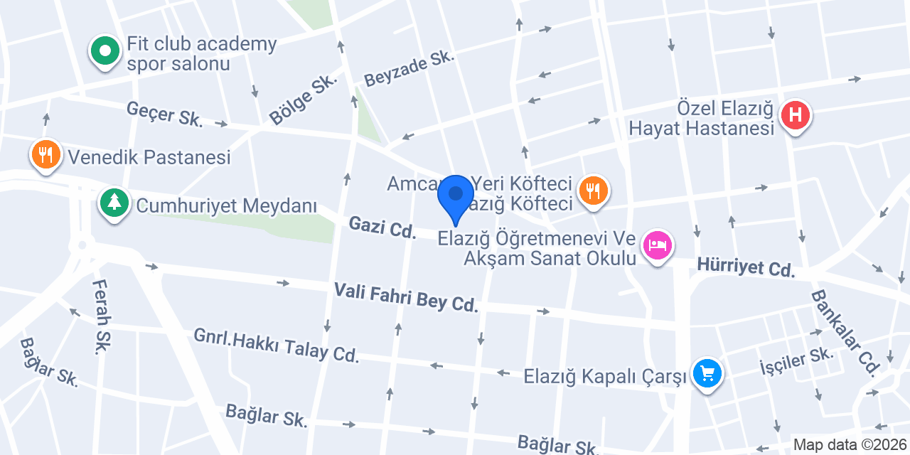 Butimar Turizm konumu