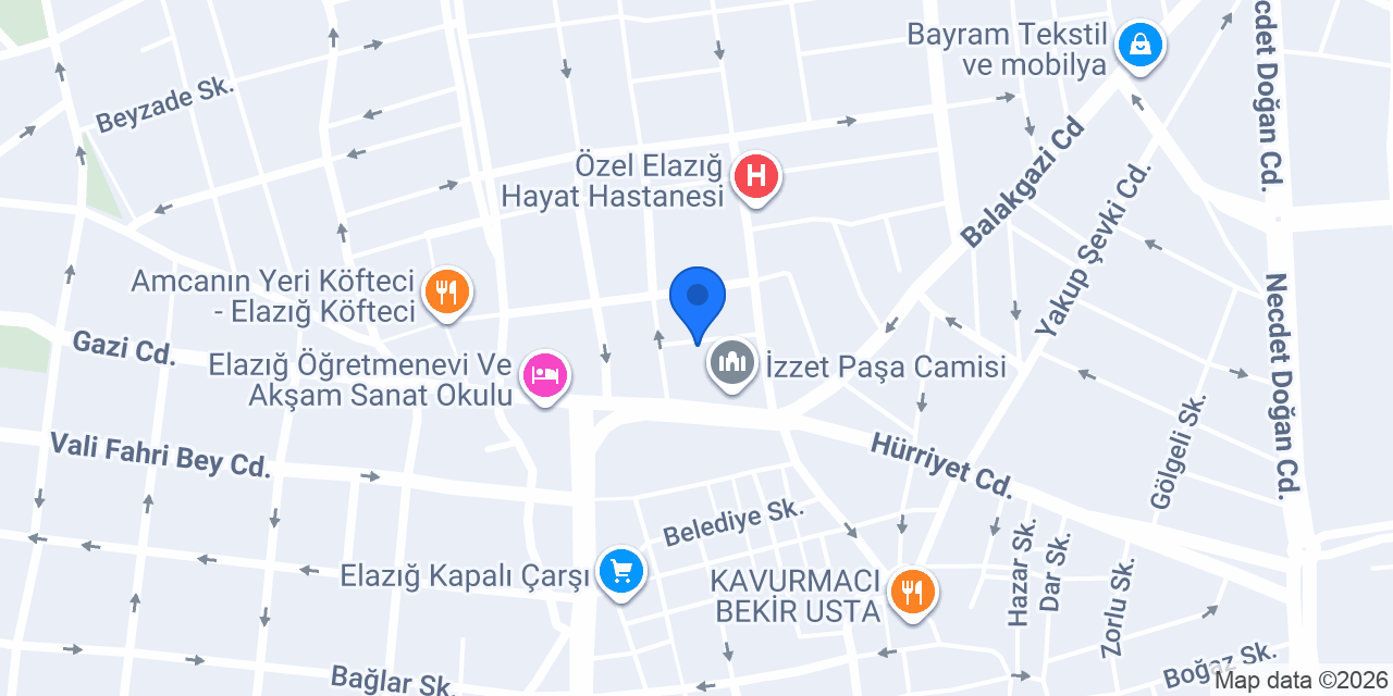 ÖZAY SÜRÜCÜ KURSU konumu
