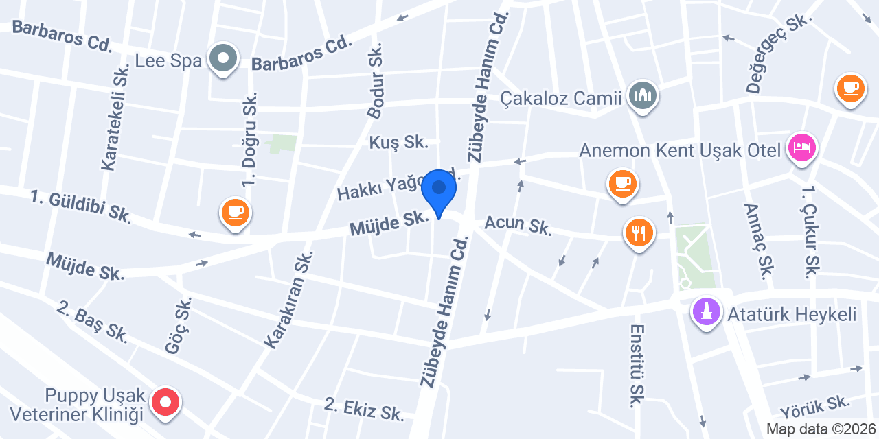 UŞAK DUVAR KAĞIDI konumu