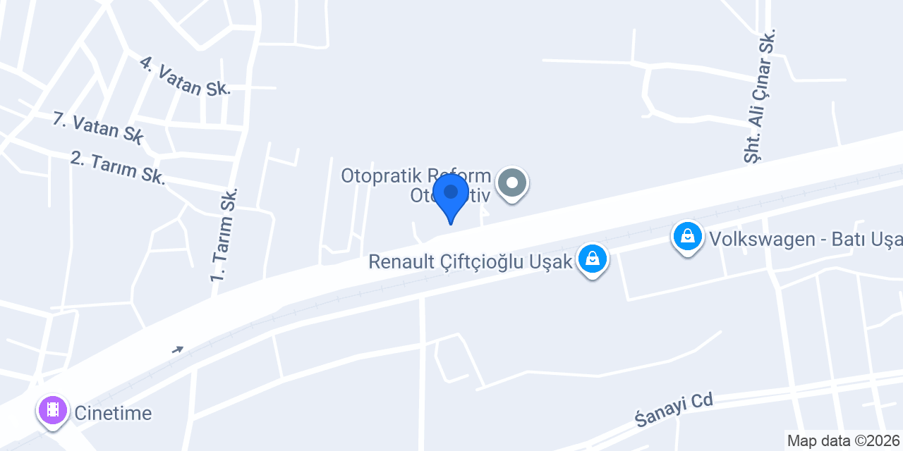 UŞAK CAN DİYALİZ konumu