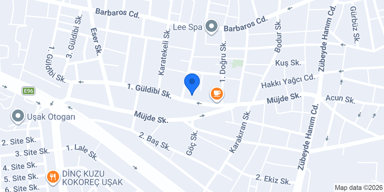 ARTEMİS SPA MASAJ SALONU - UŞAK konumu