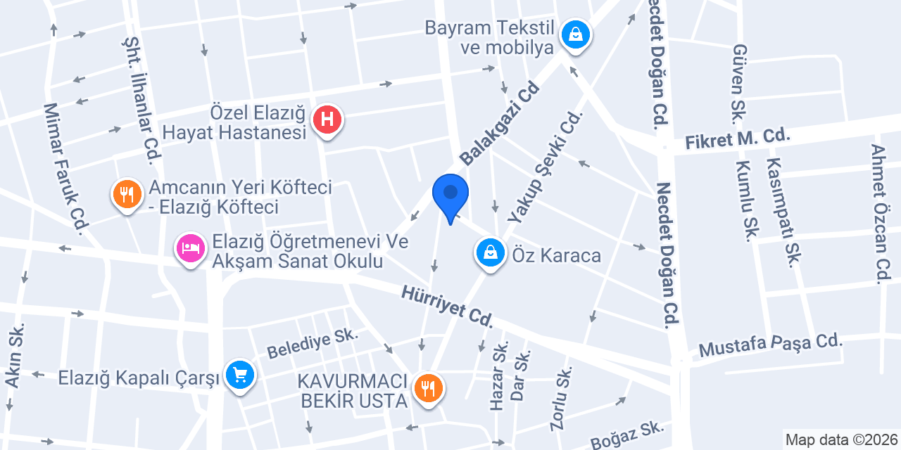 Av. Osman Uslu - Uslu Hukuk Bürosu konumu