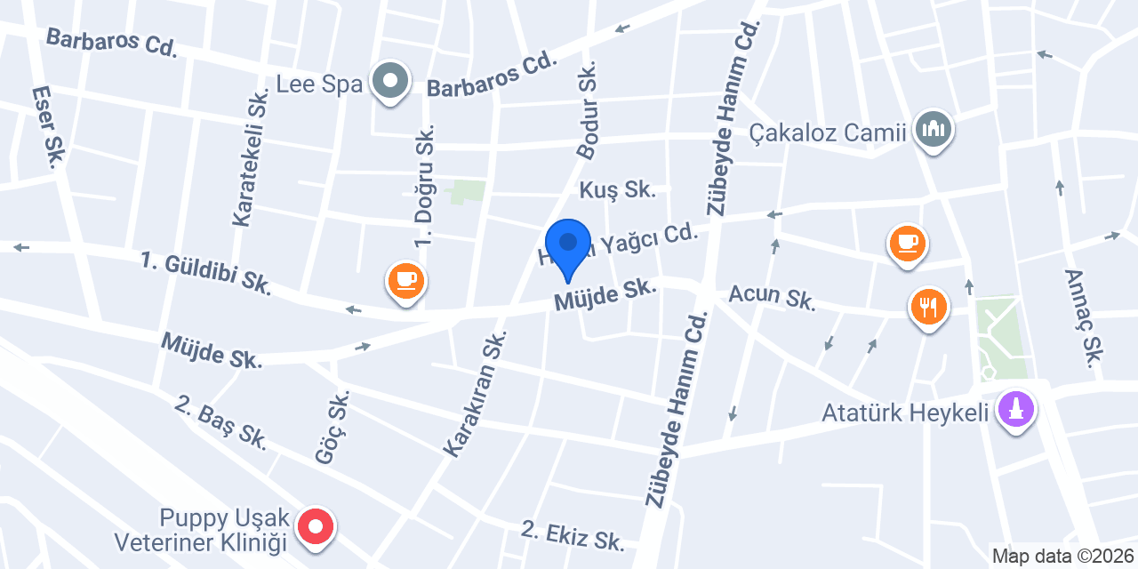 Cajun Corner Uşak konumu