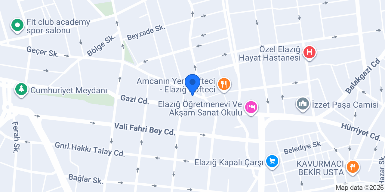 DİŞ HEKİMİ ONUR KILIÇ konumu