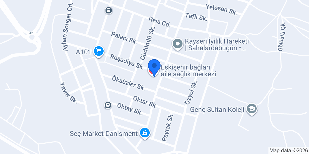 Çalışkan Eczanesi konumu