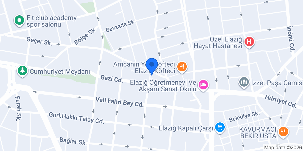Zeyser Turizm konumu