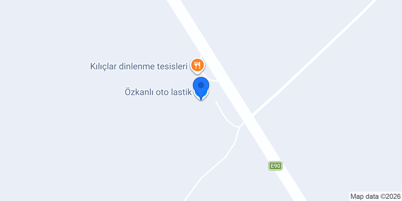 Özkanlı oto lastik konumu