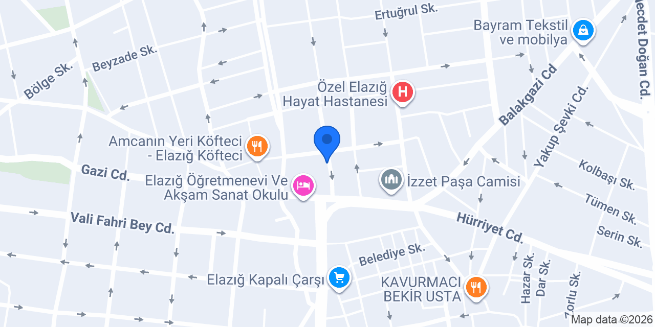 Şanlı Reklam konumu