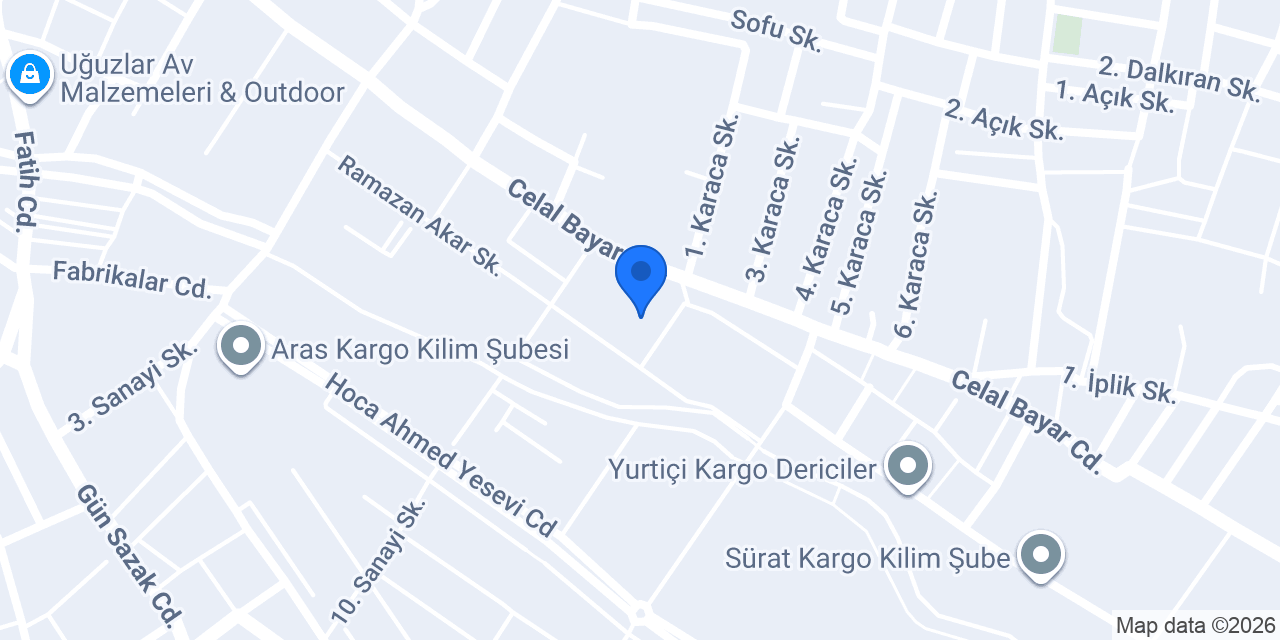 Emud Uşak Masaj Salonu konumu
