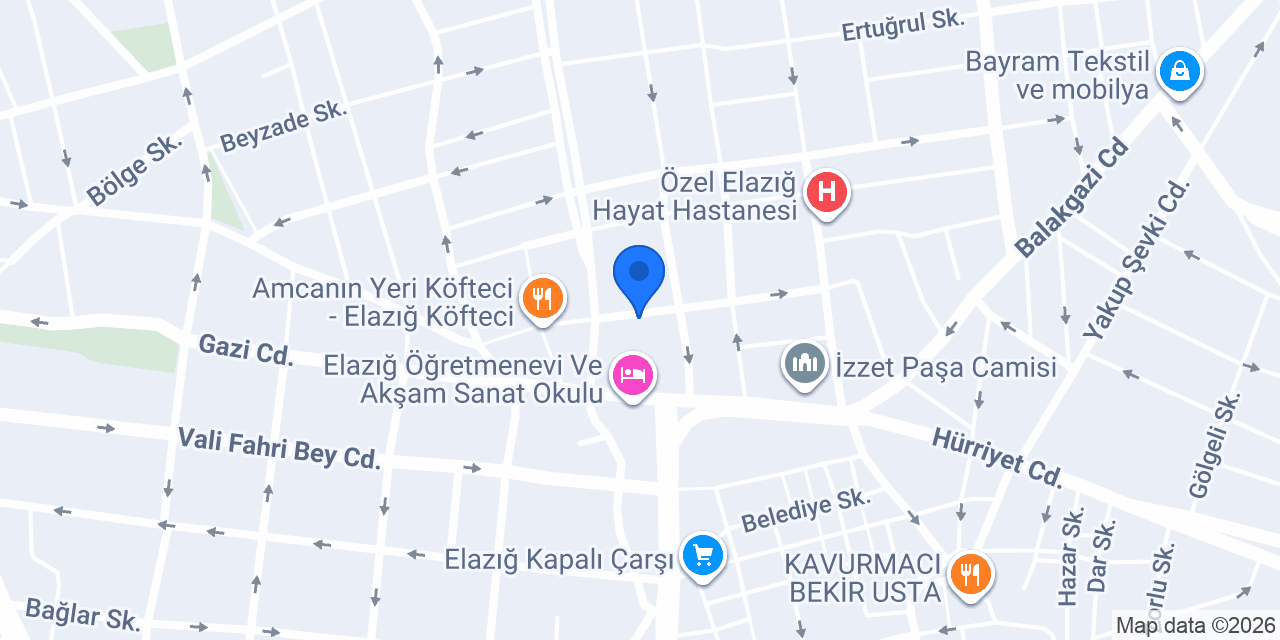 Oyuncak Sarayı konumu