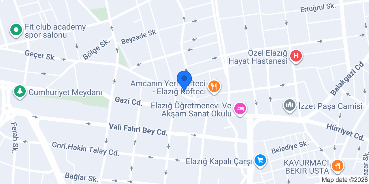 İşler Kitabevleri konumu