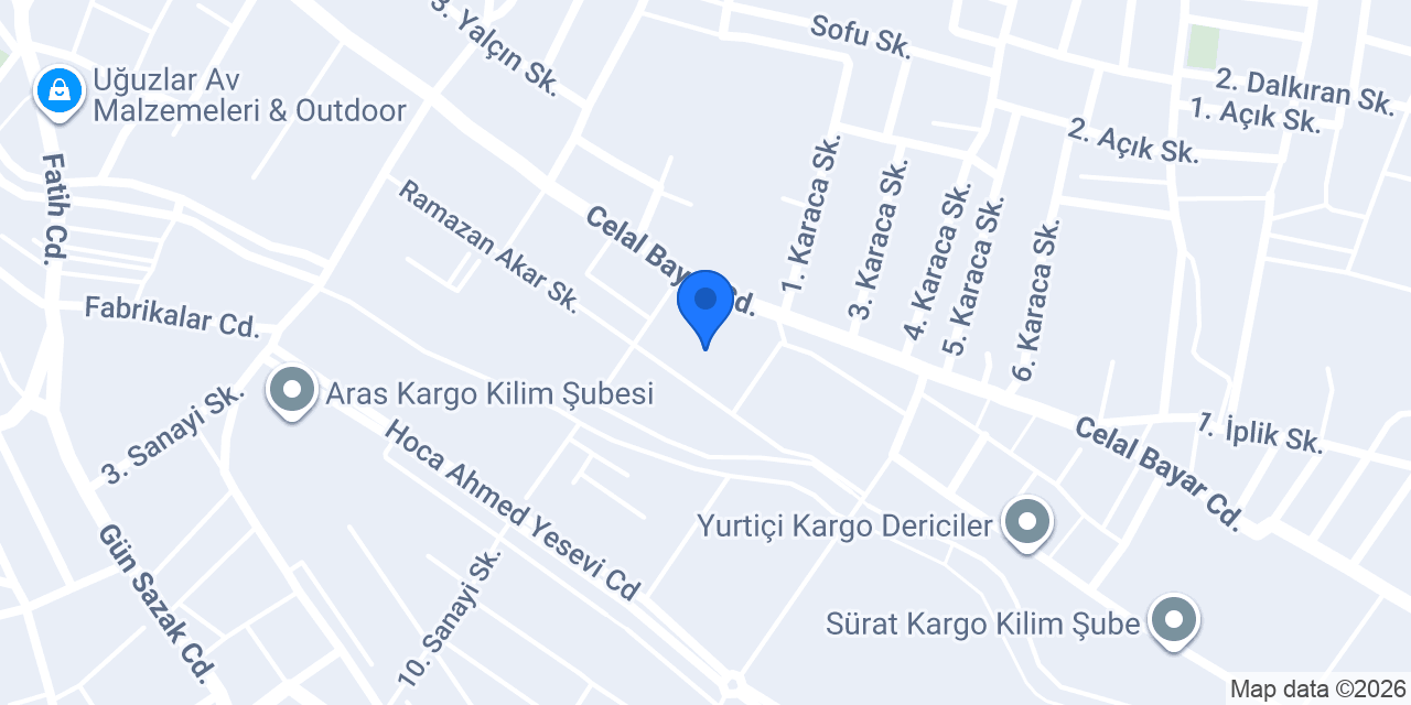 UŞAK GRAFİX AJANS / REKLAM TABELA konumu