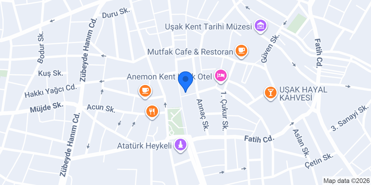 Zyndan spor konumu