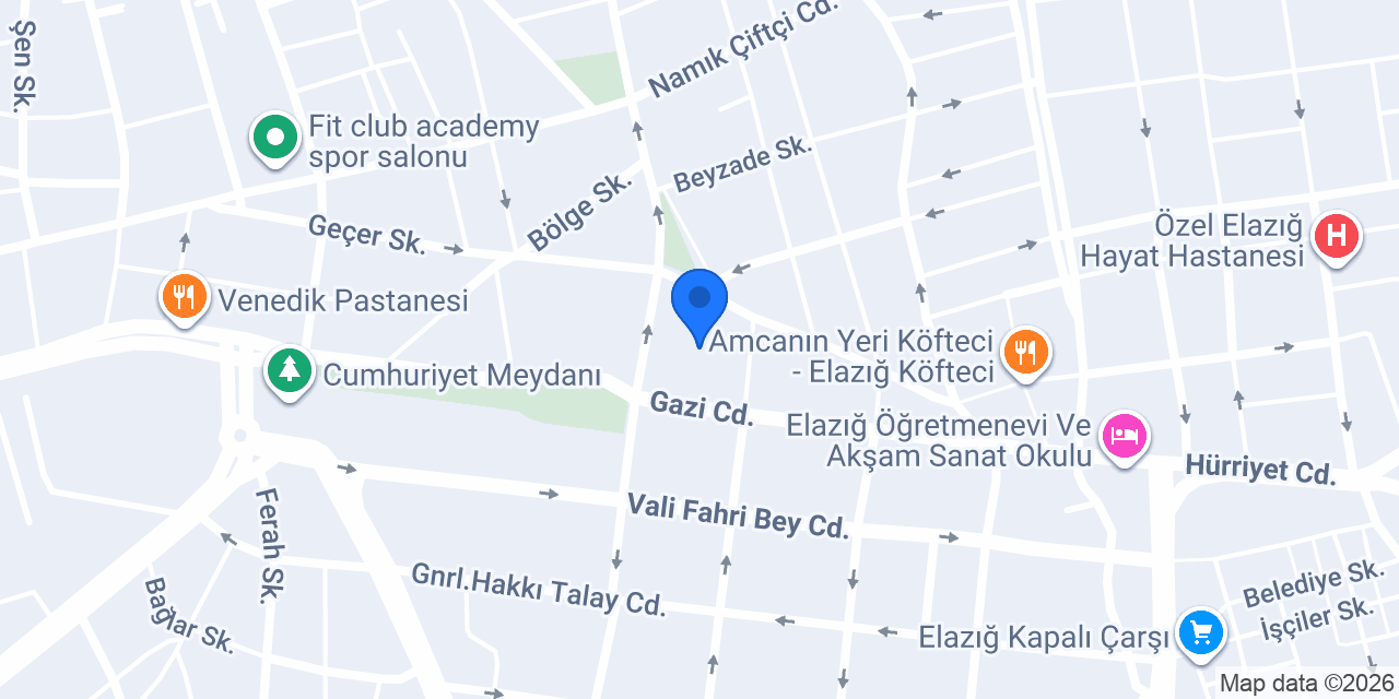 Şirin Kebap Evi konumu
