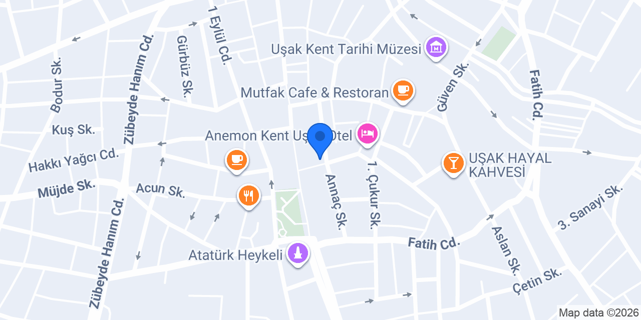 UKBA KATMER BÜKME UNLU MAMULLER SALONU konumu