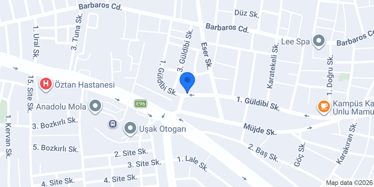 Güçlü Optik konumu