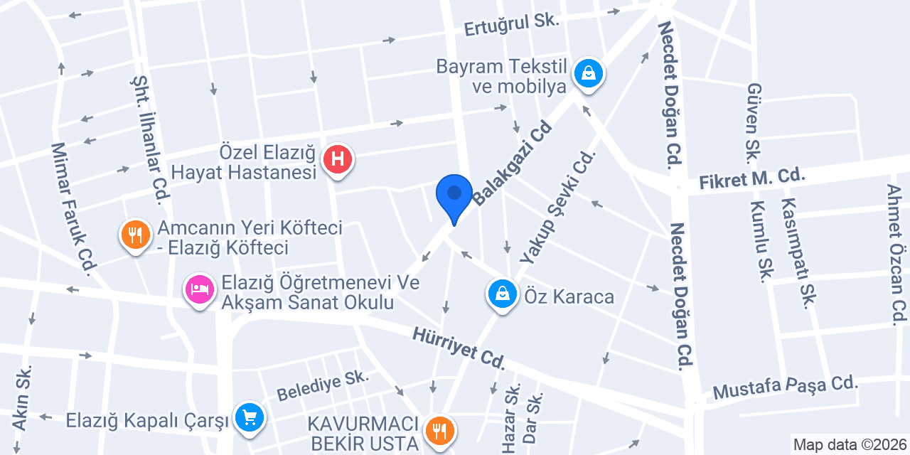 İlkbahar Eczanesi konumu