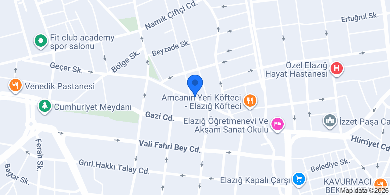 İdeal Copy Center konumu