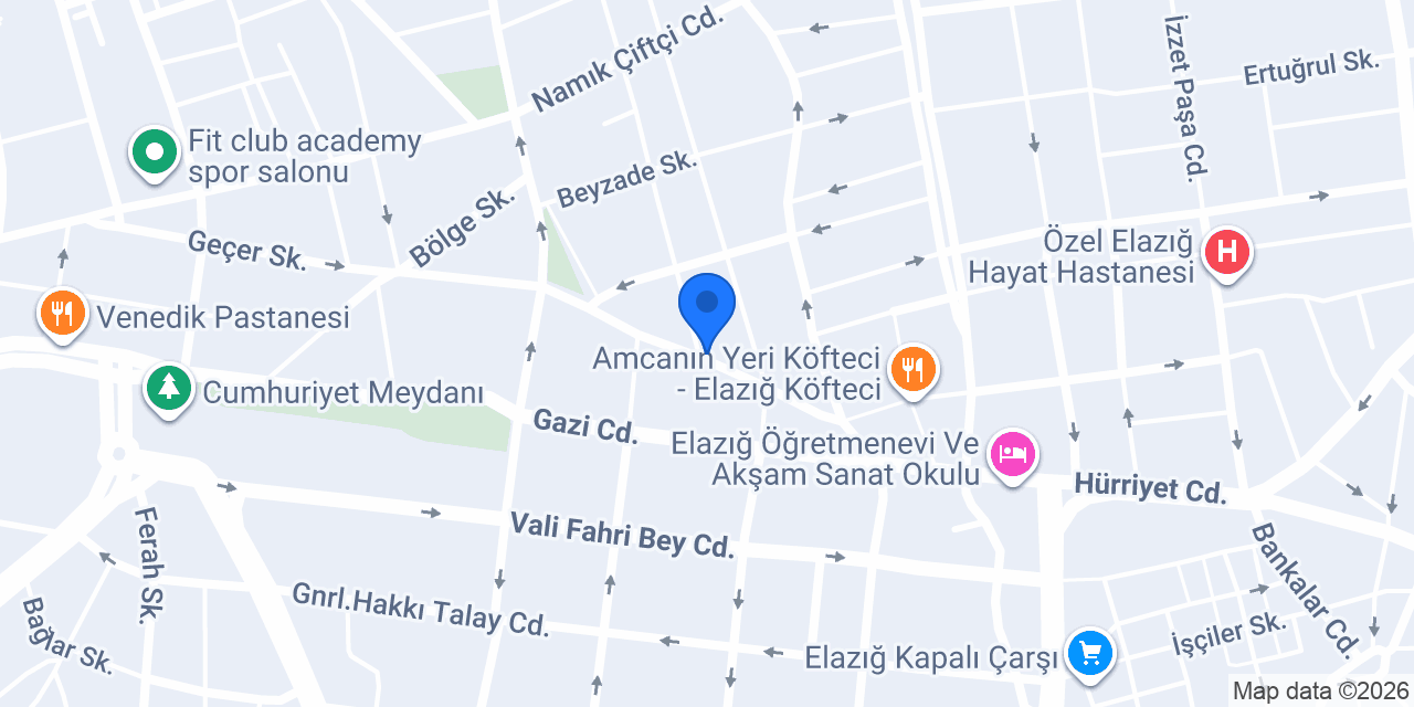 Favori Gümüş Tesbih konumu
