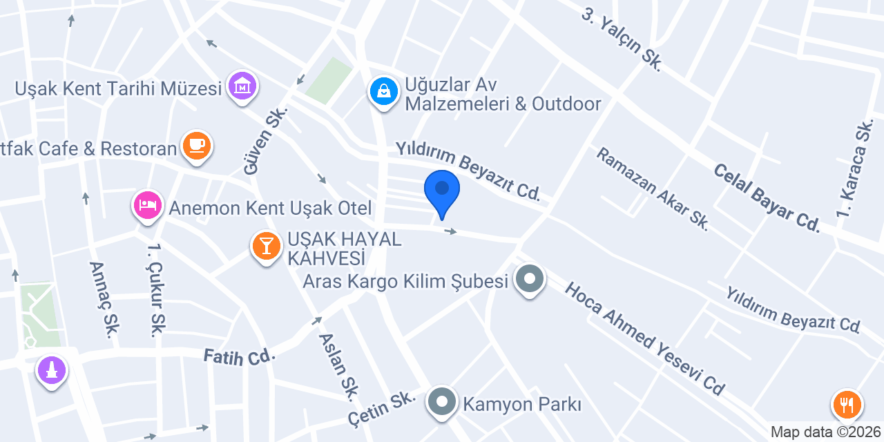 Beydilli Mobilya & Dekorasyon konumu