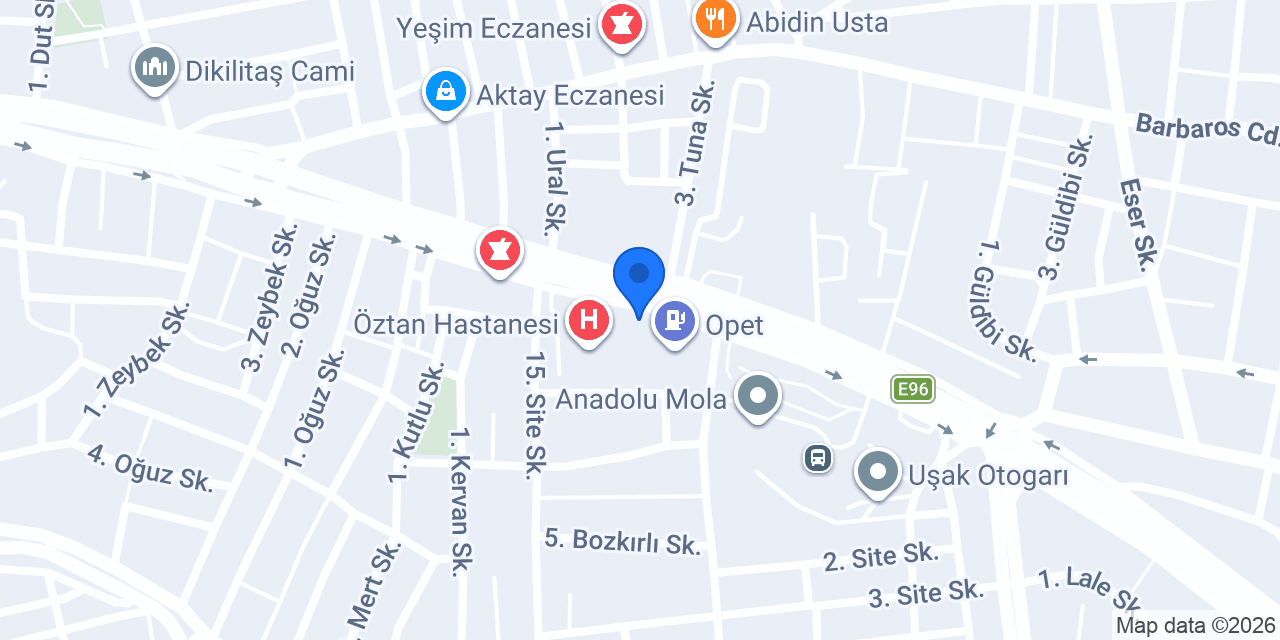 Yaşam Eczanesi konumu