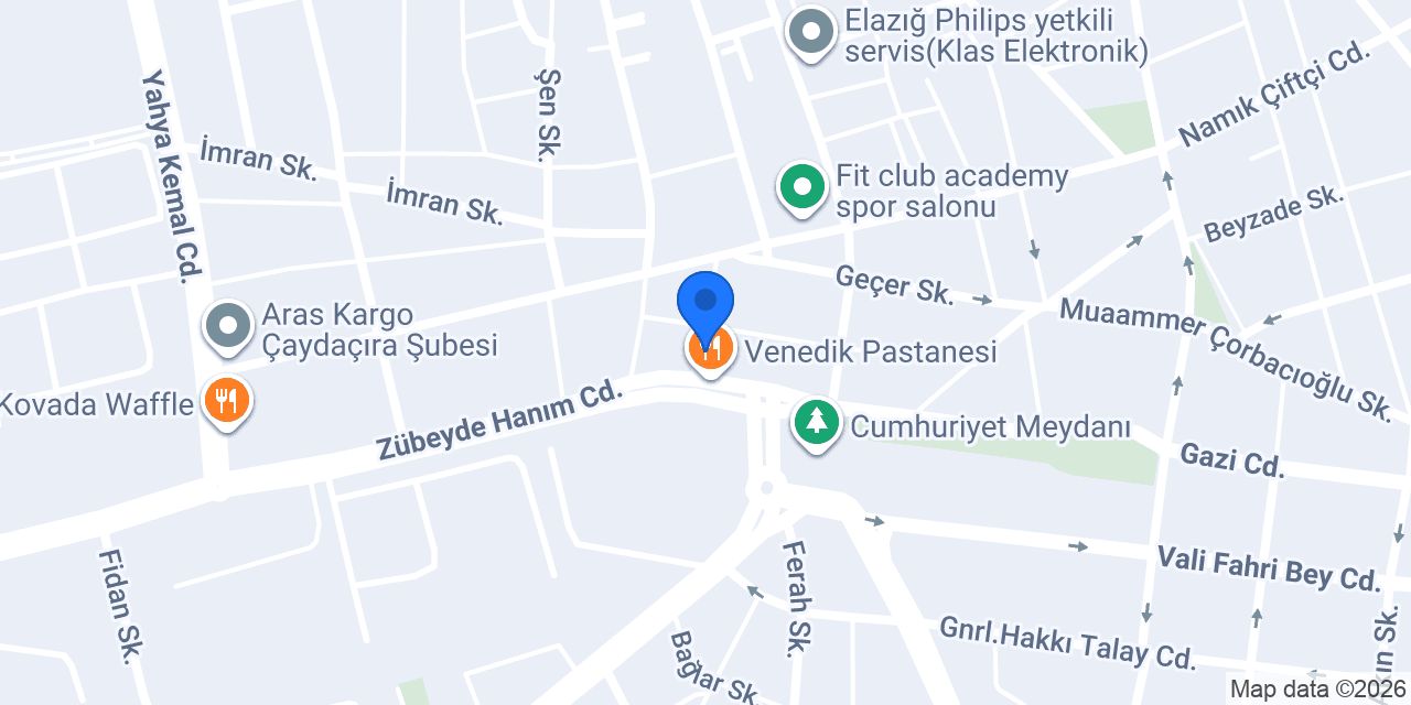 Elazığ Saray Vize Merkezi konumu