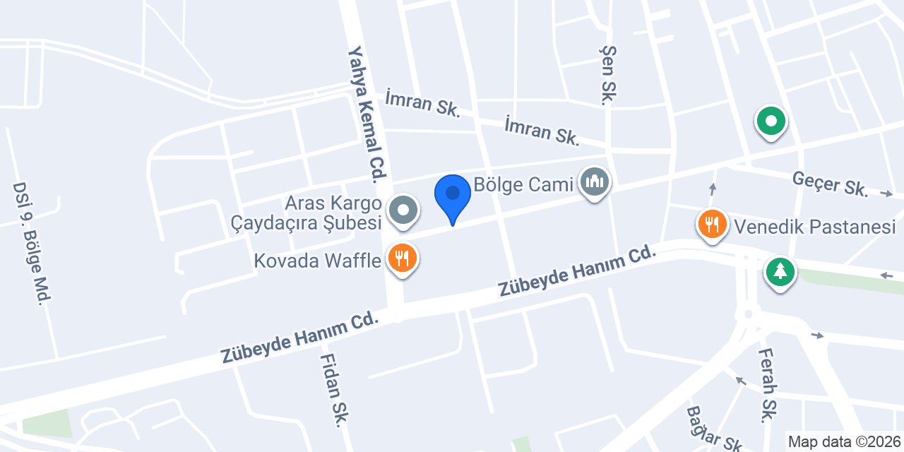 Etiz Kuaför konumu