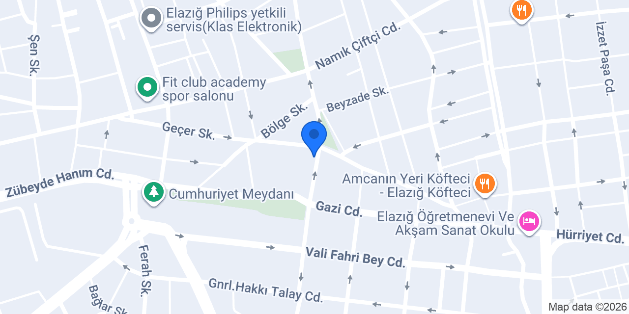Kale Oto Anahtar Elazığ konumu