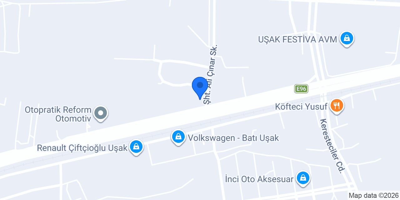 İskender Doğan Otomotiv konumu