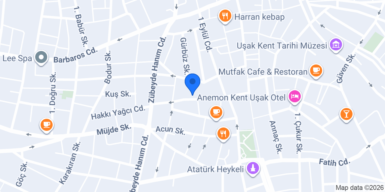 Şahin Cephe Alüminyum konumu