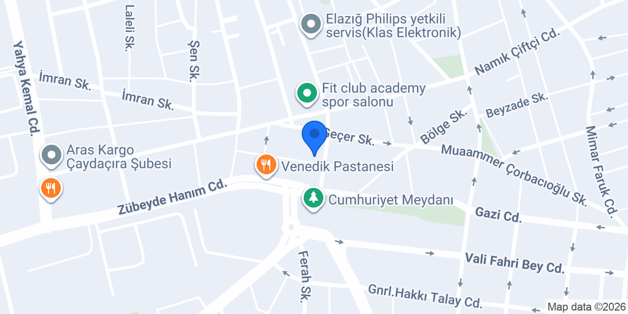 Başak Kuru Temizleme konumu