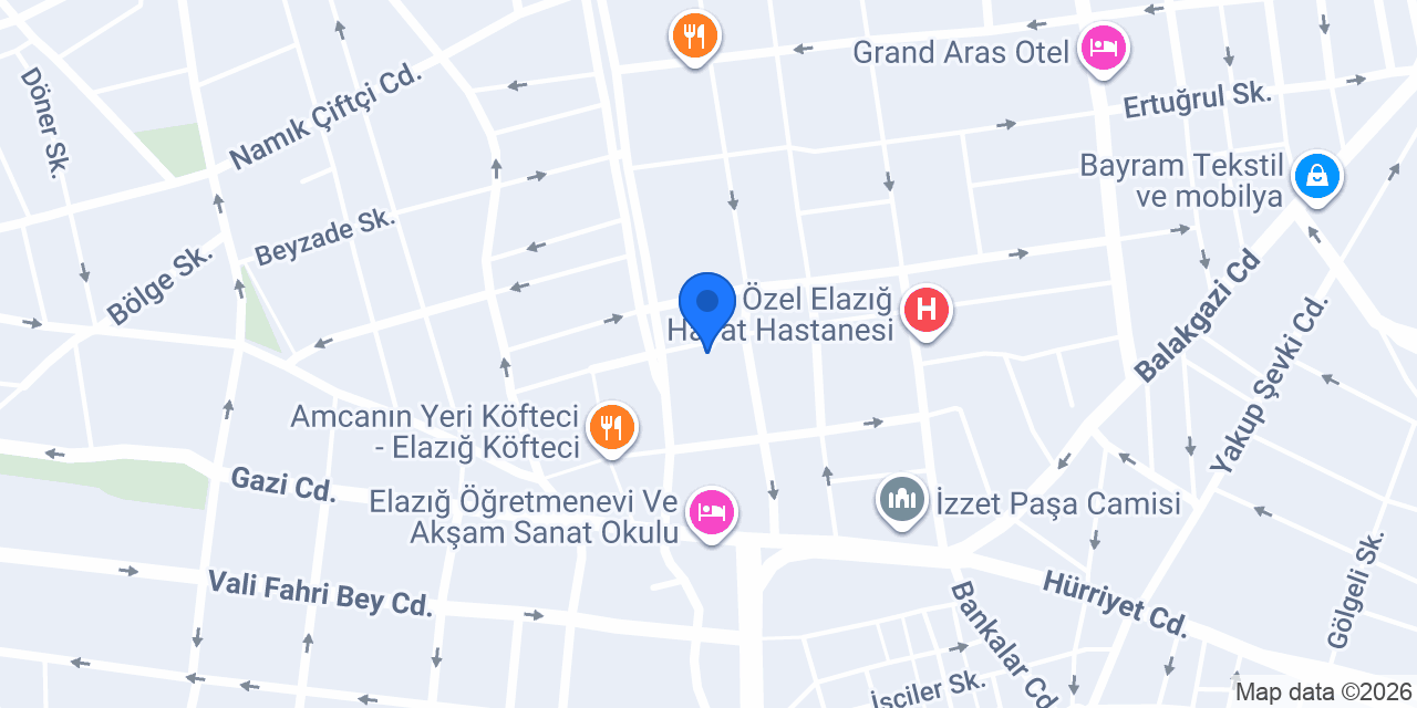 Kuaför Ahmet balkan konumu