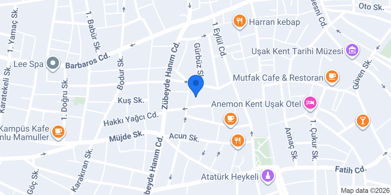 Mozzo Lounge&Bistro konumu