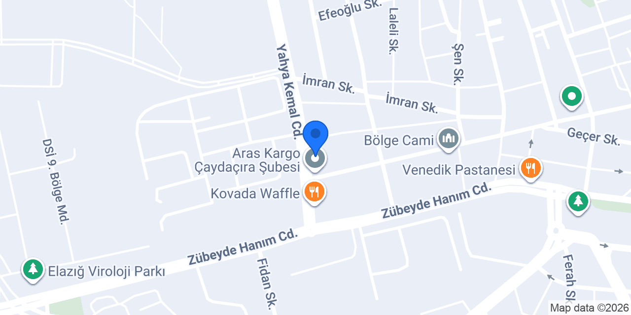 Asyam Çiçekçilik konumu