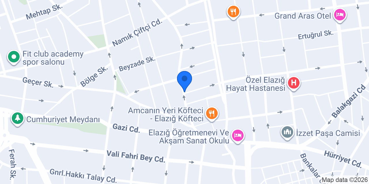 Mercan Emlak 23 konumu