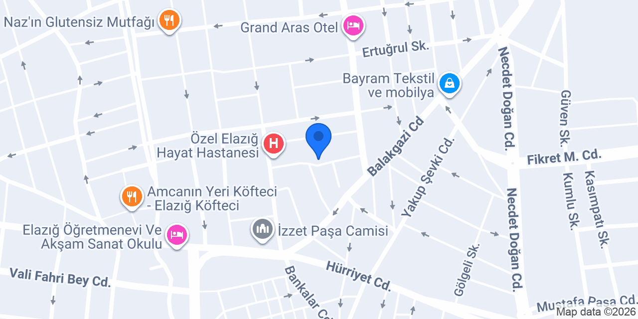 Diş Hekimi Burak Seven konumu