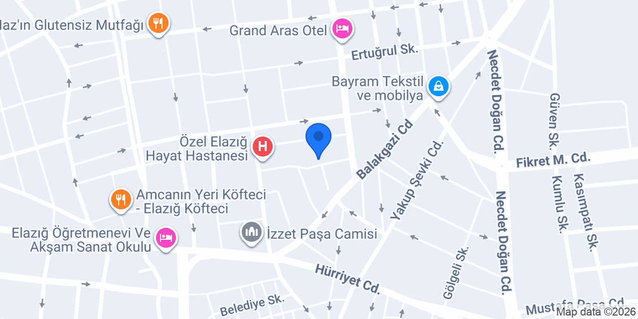 Diş Hekimi Nuri Avcı konumu