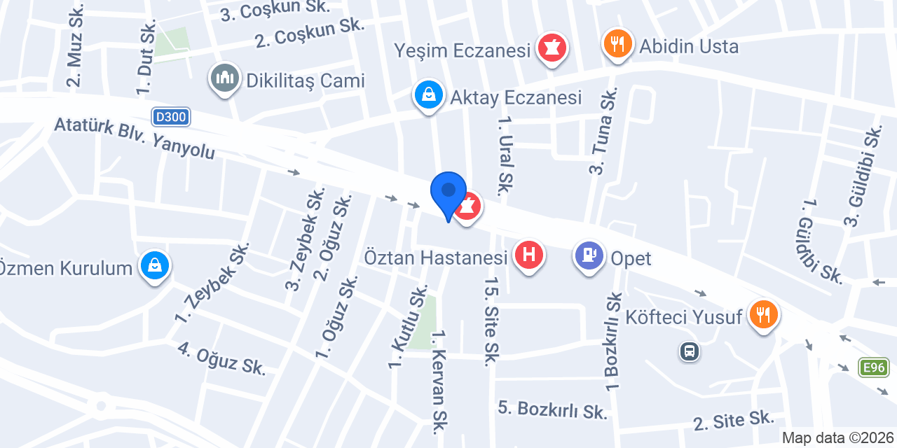 YILDIZ Optik konumu