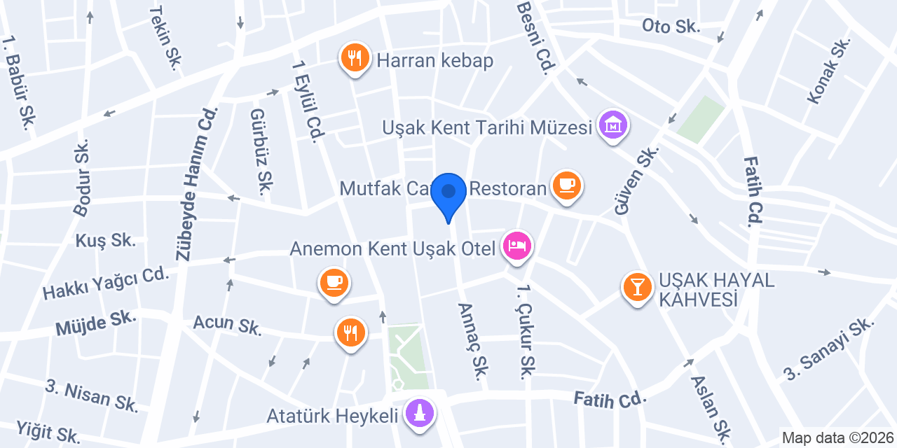 Lavinia Çiçek Çikolata konumu